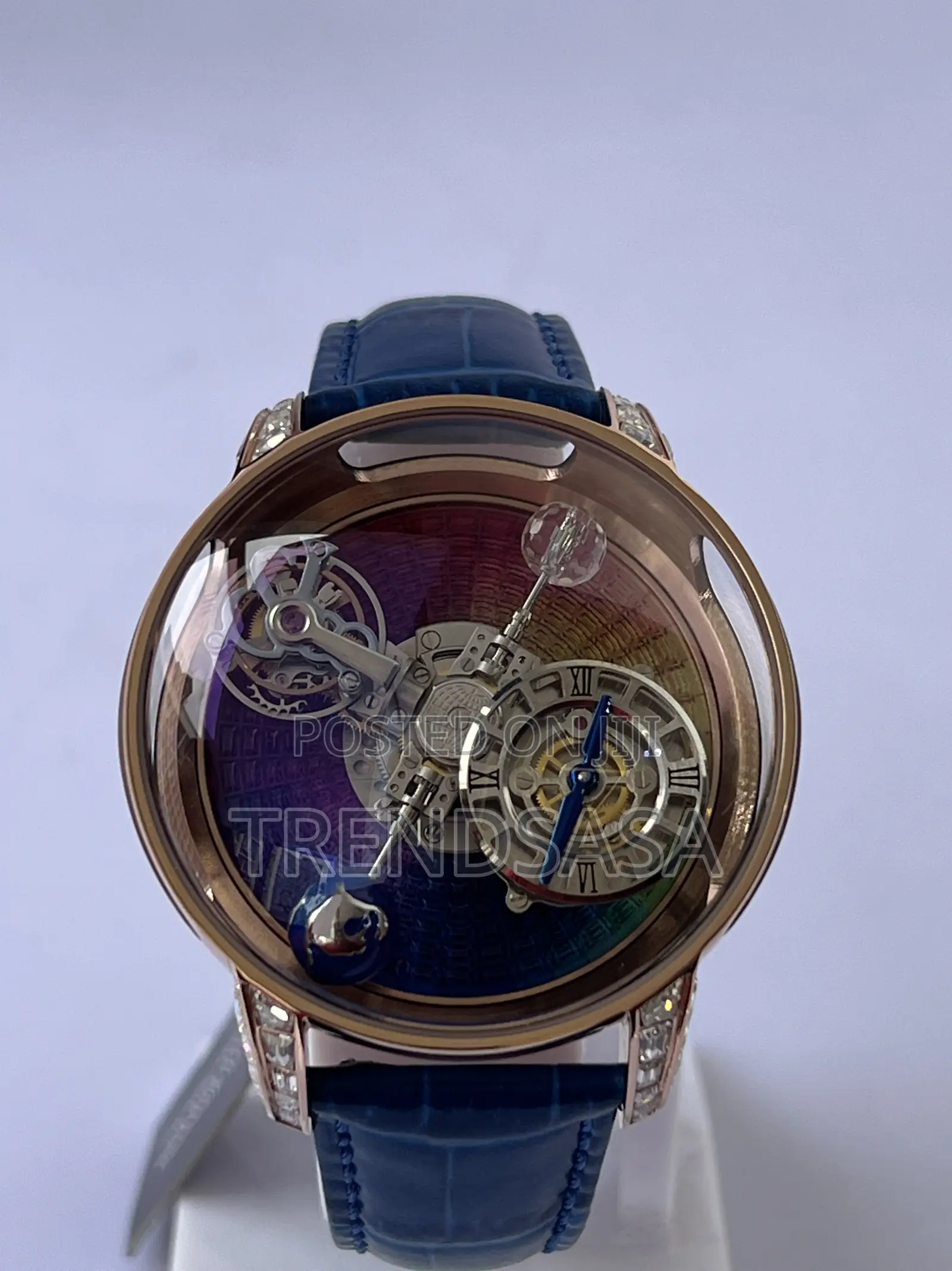 Jacob&Co. Astronomia Tourbillon Solar Purple Rainbow Guilloche Version