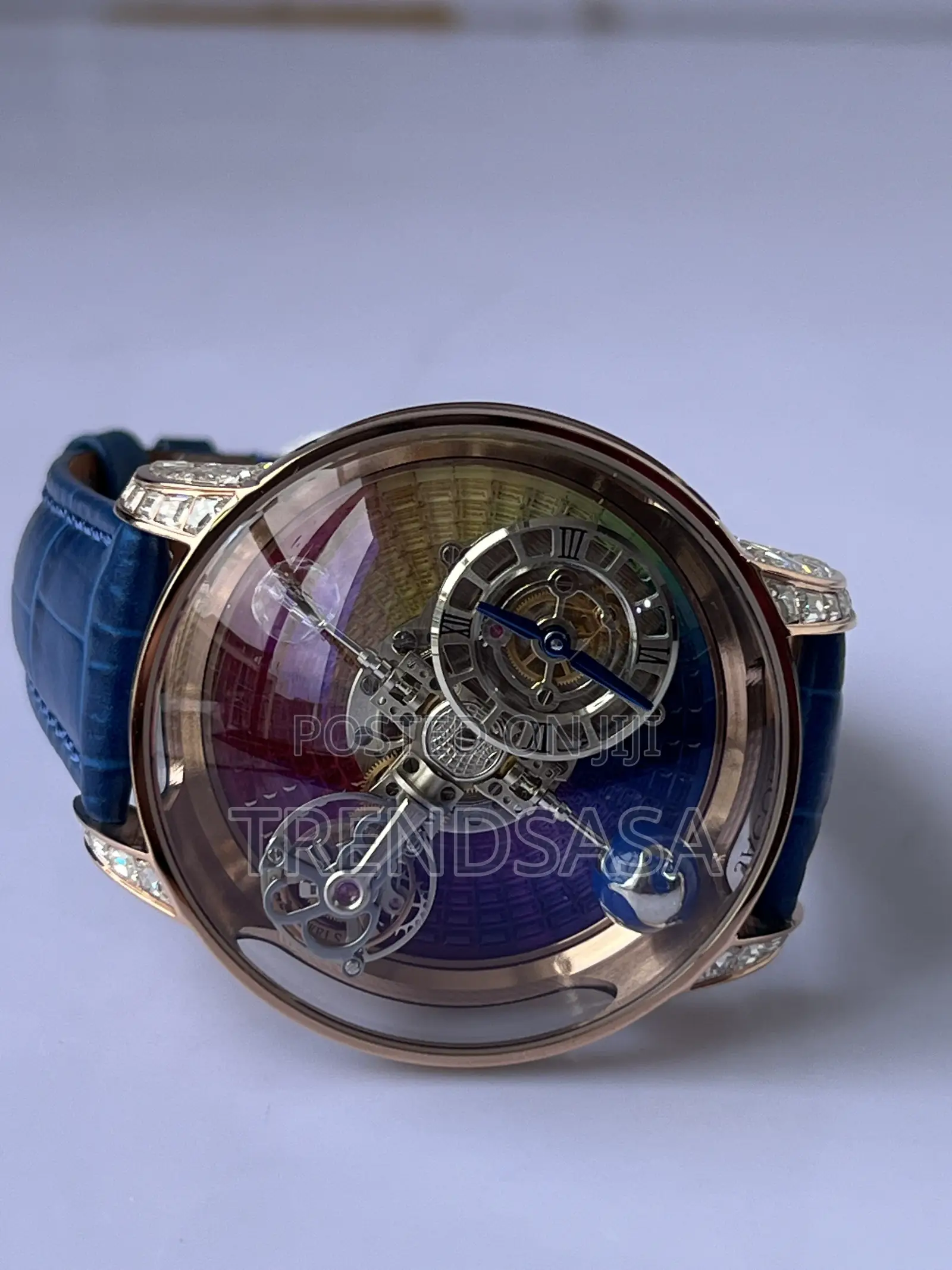 Jacob&Co. Astronomia Tourbillon Solar Purple Rainbow Guilloche Version