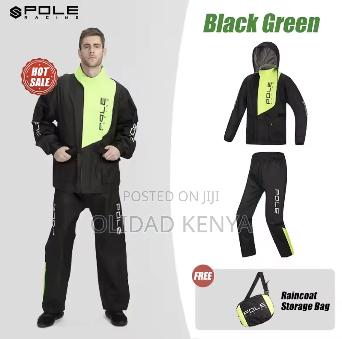 Waterproof Pole Full Riding Rain Gear