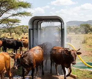 Cattle Spray Race - Modern Cattle Dip System