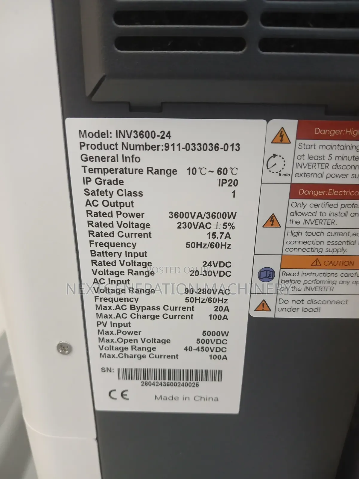 3.5kva Power Inverter