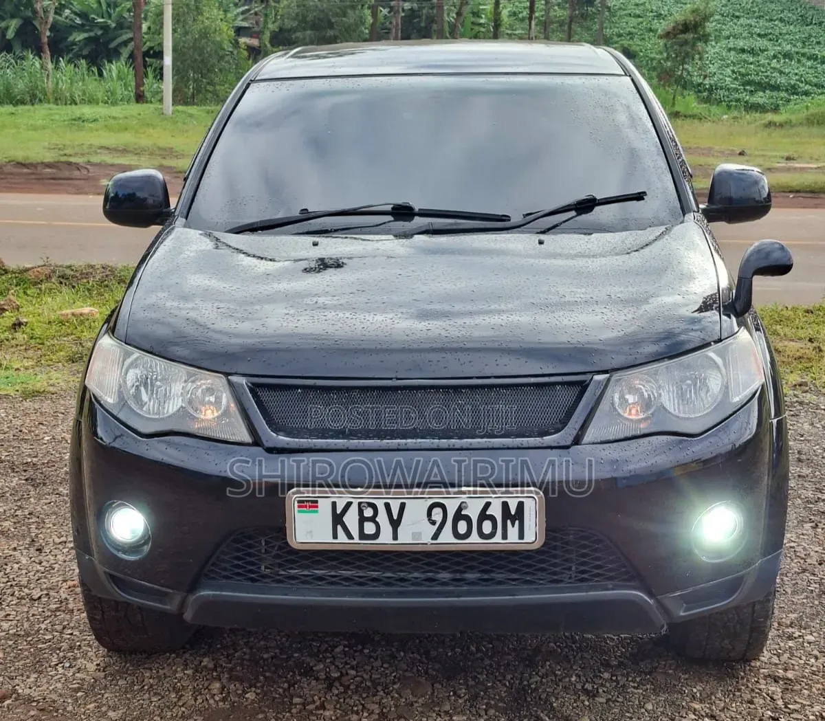 Mitsubishi Outlander 2007 Matt Black