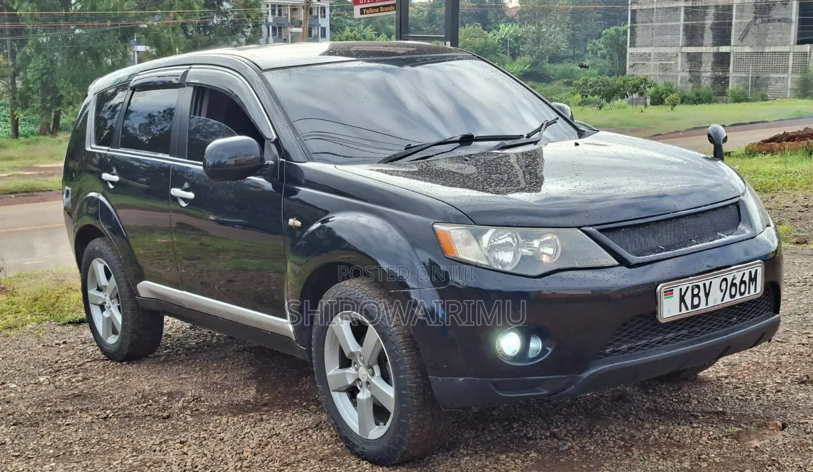 Mitsubishi Outlander 2007 Matt Black