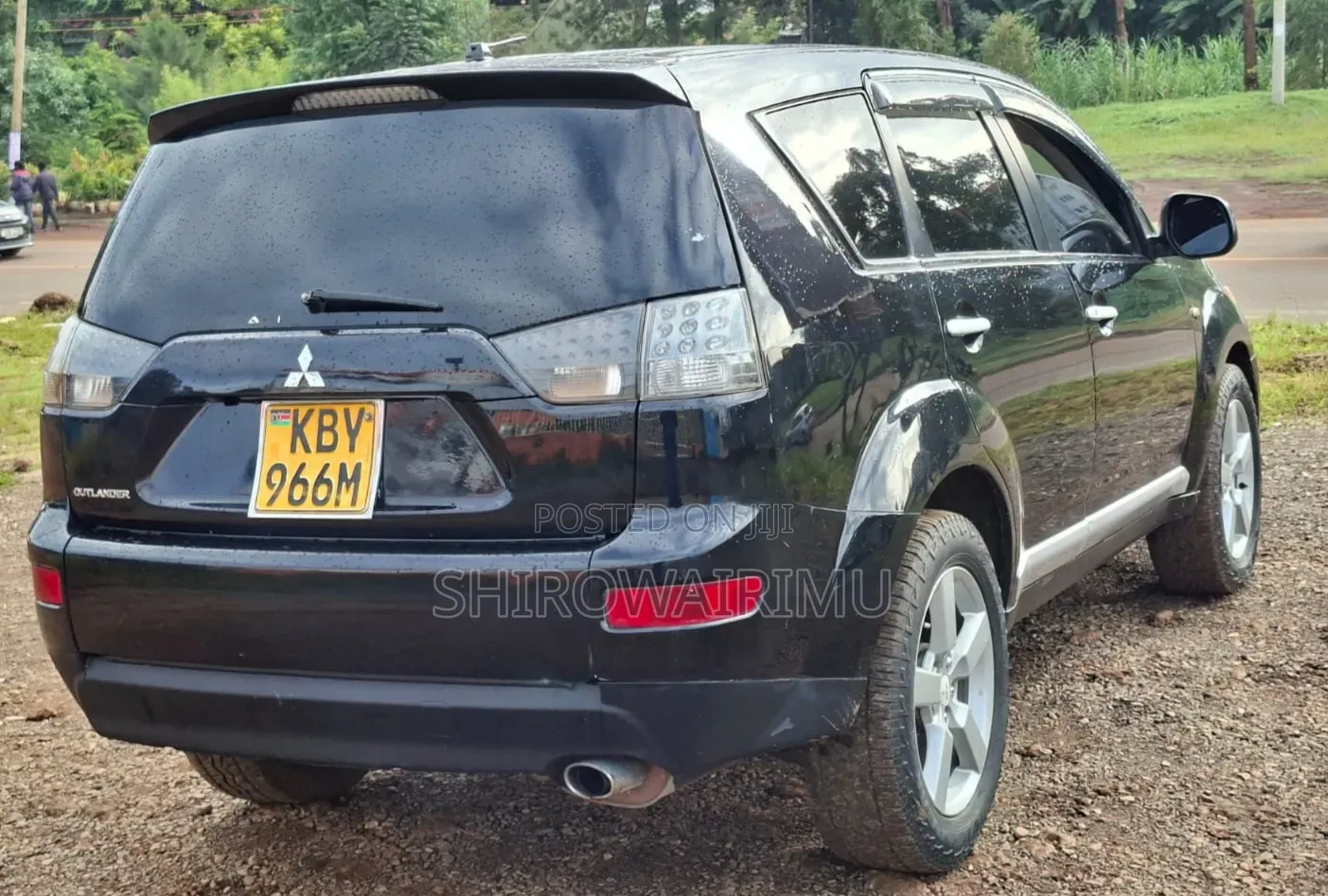 Mitsubishi Outlander 2007 Matt Black