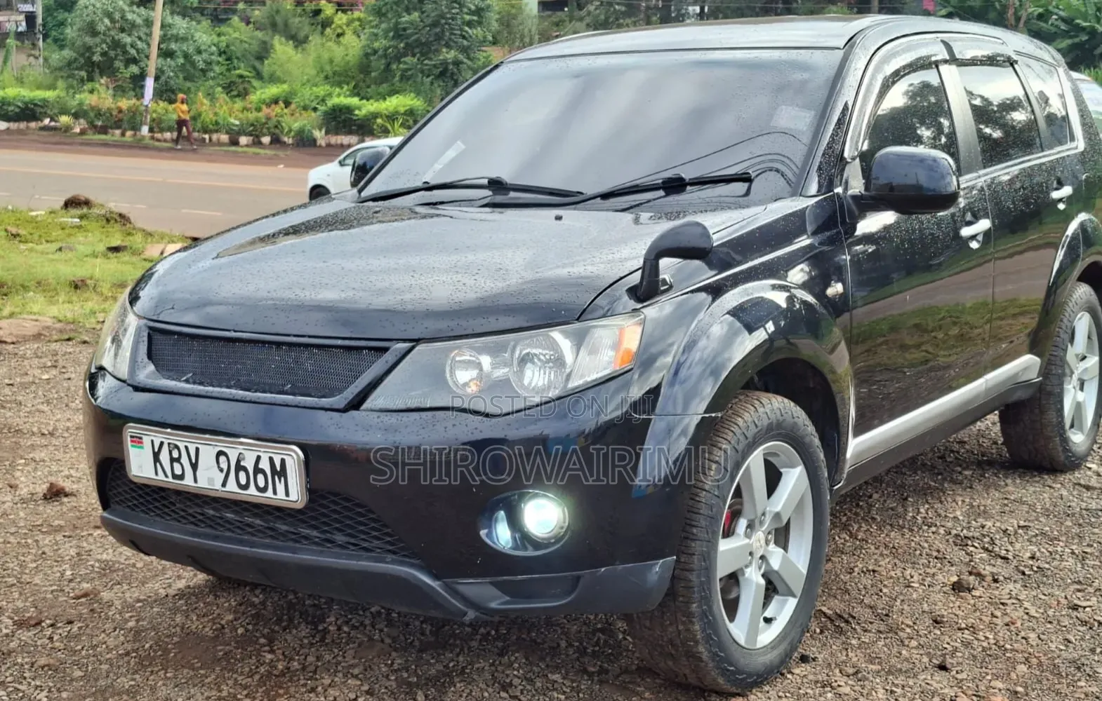 Mitsubishi Outlander 2007 Matt Black