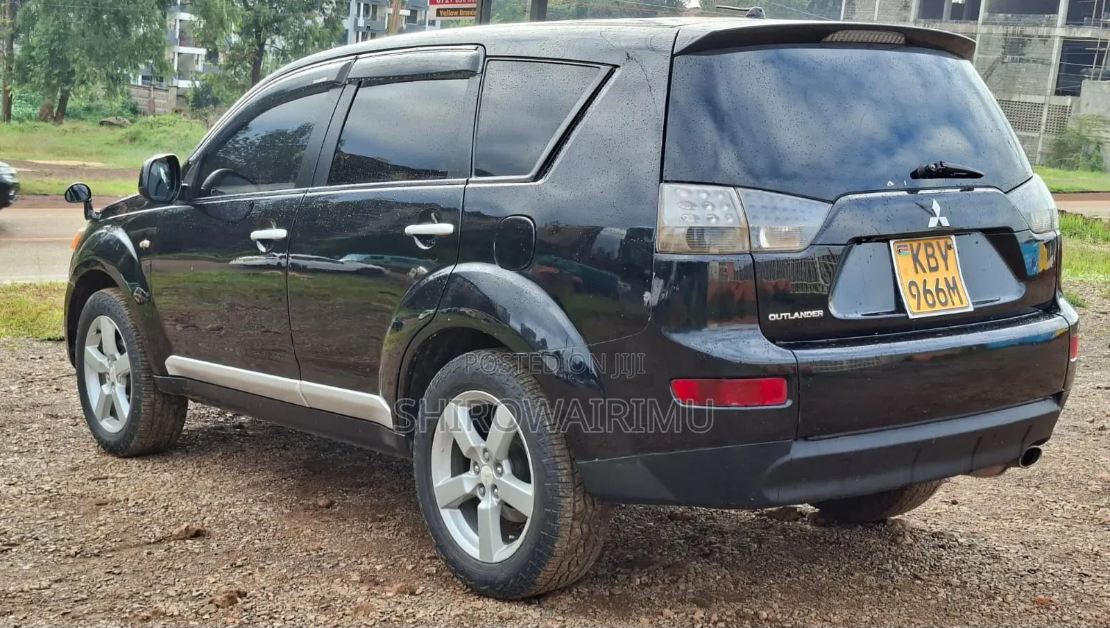 Mitsubishi Outlander 2007 Matt Black