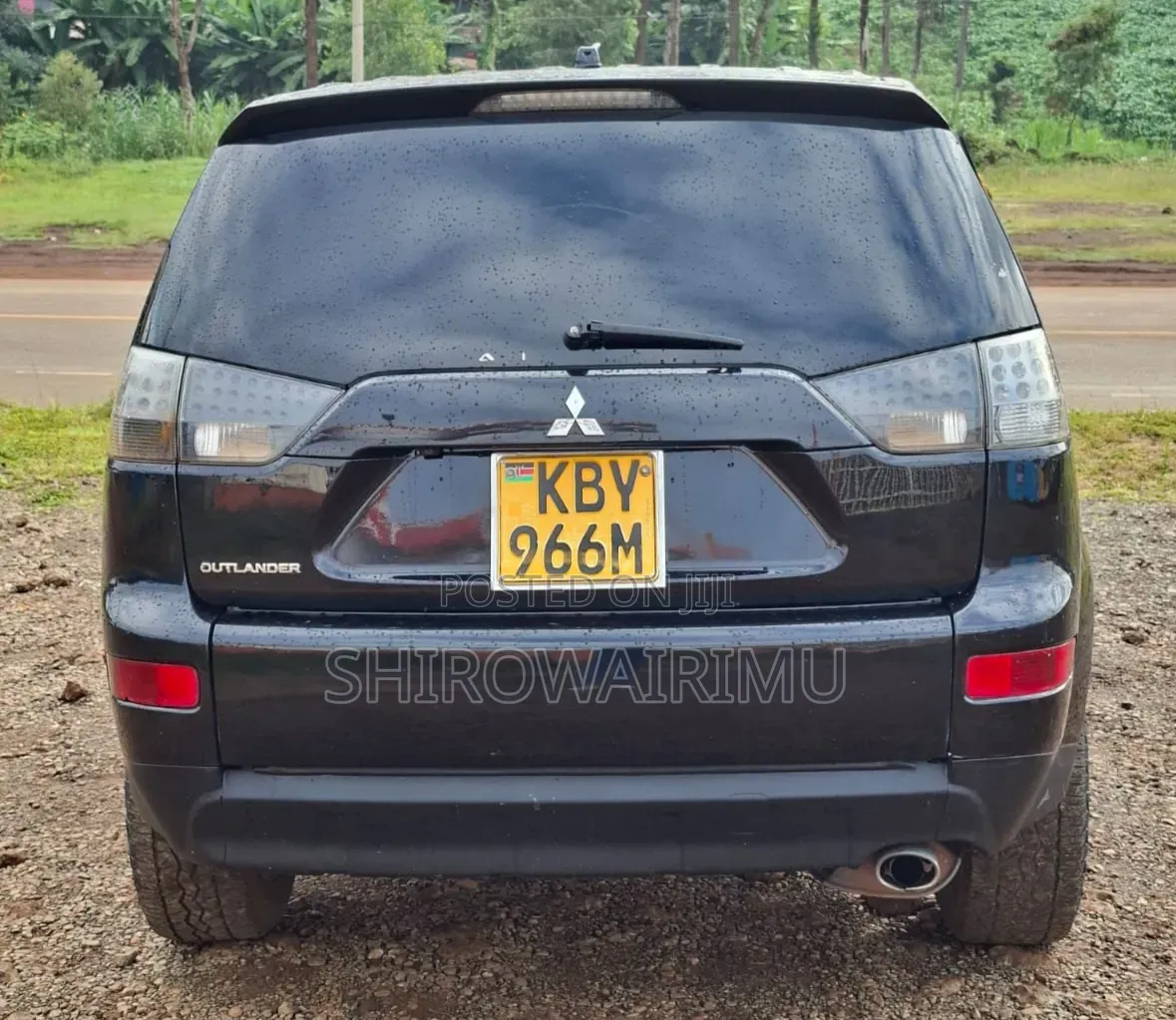 Mitsubishi Outlander 2007 Matt Black