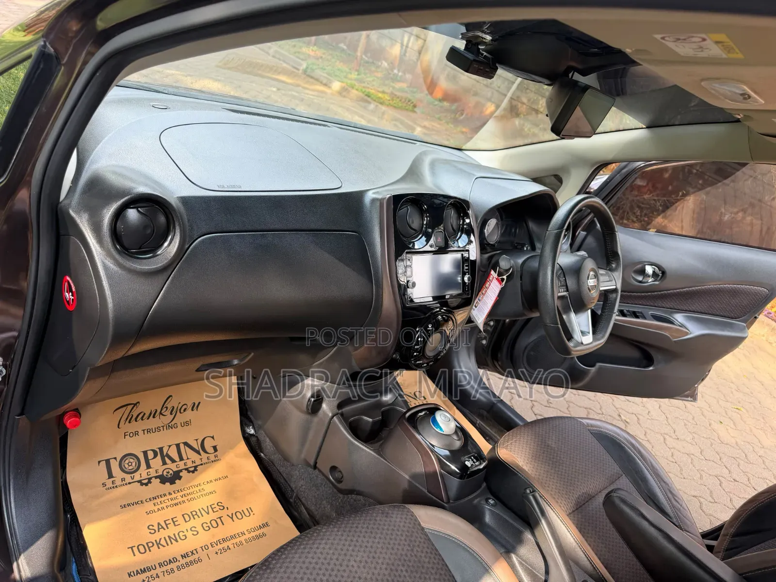 Nissan Note 2017 Black