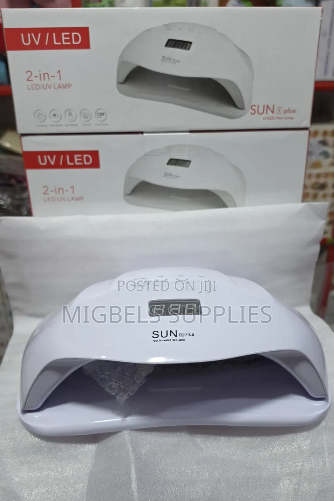 UV / LED 2 in 1 72 Watts ( Double Hand Uv Machine)