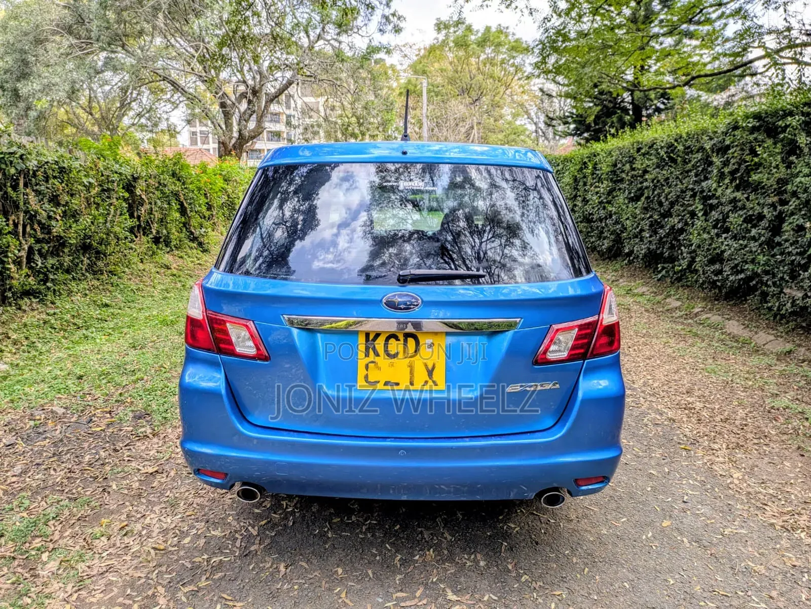 Subaru Exiga 2008 Blue