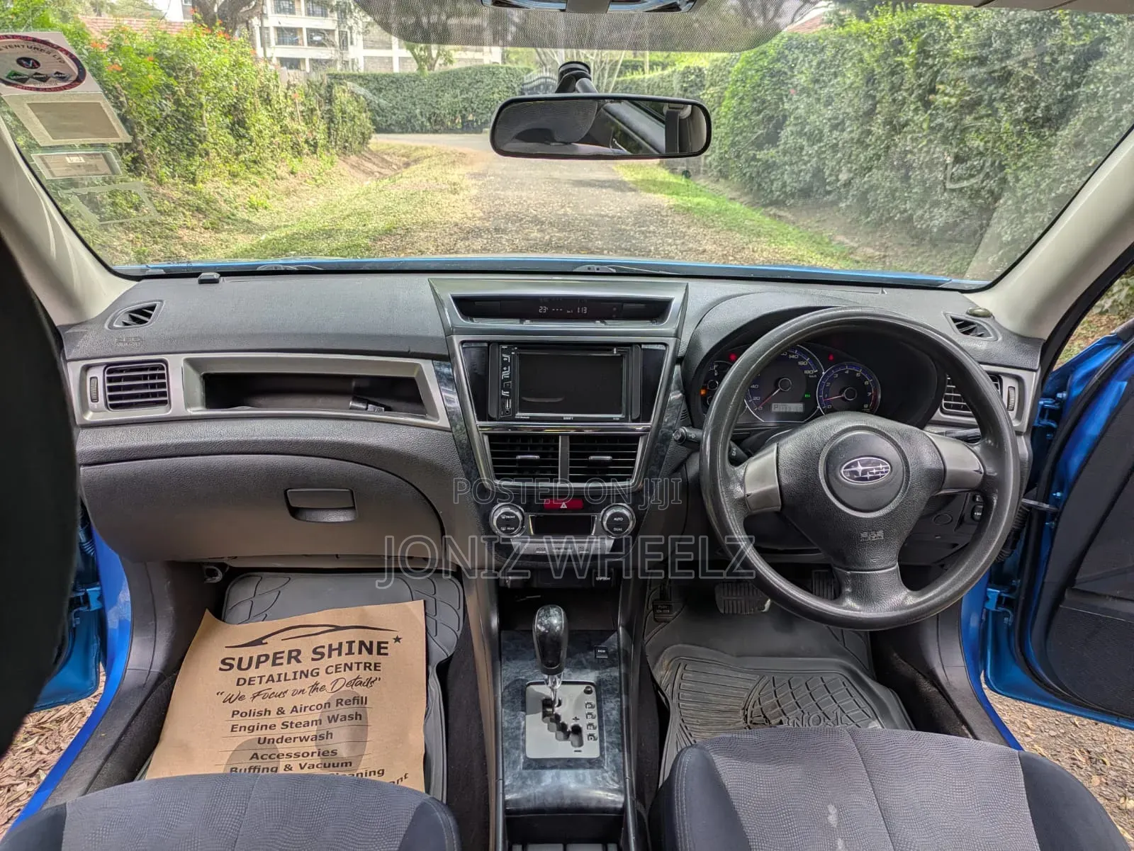 Subaru Exiga 2008 Blue