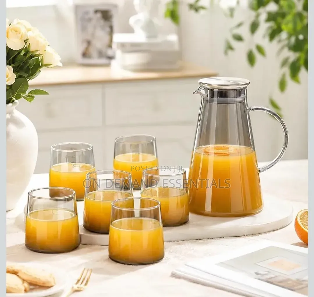 Blackish Premium Water and Juice Glasses