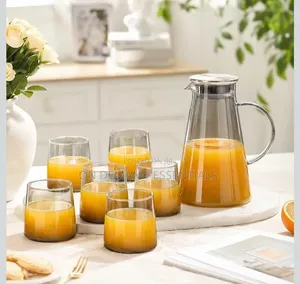 Blackish Premium Water and Juice Glasses