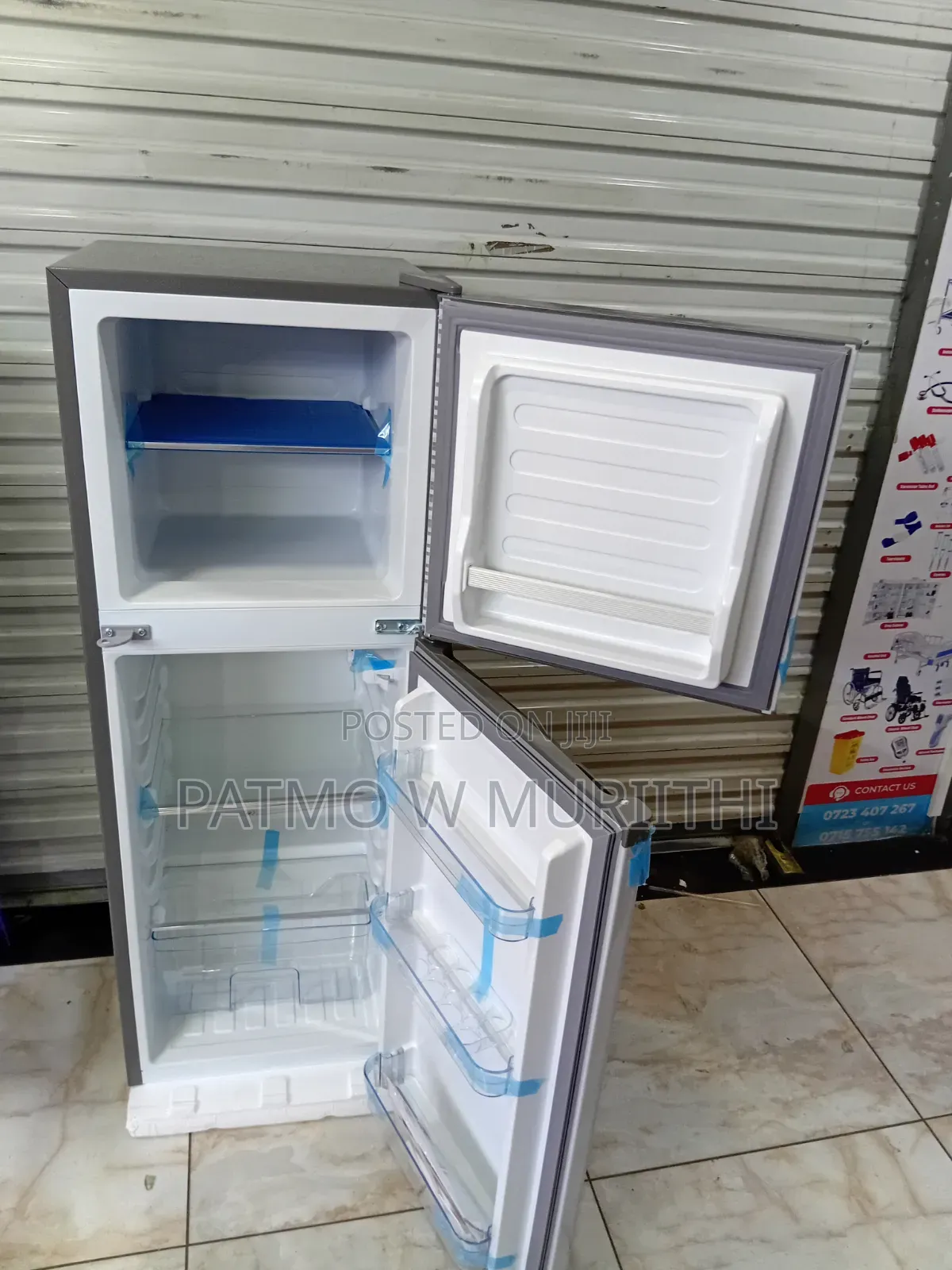 Ramtons Double Door Fridge 128 Litres