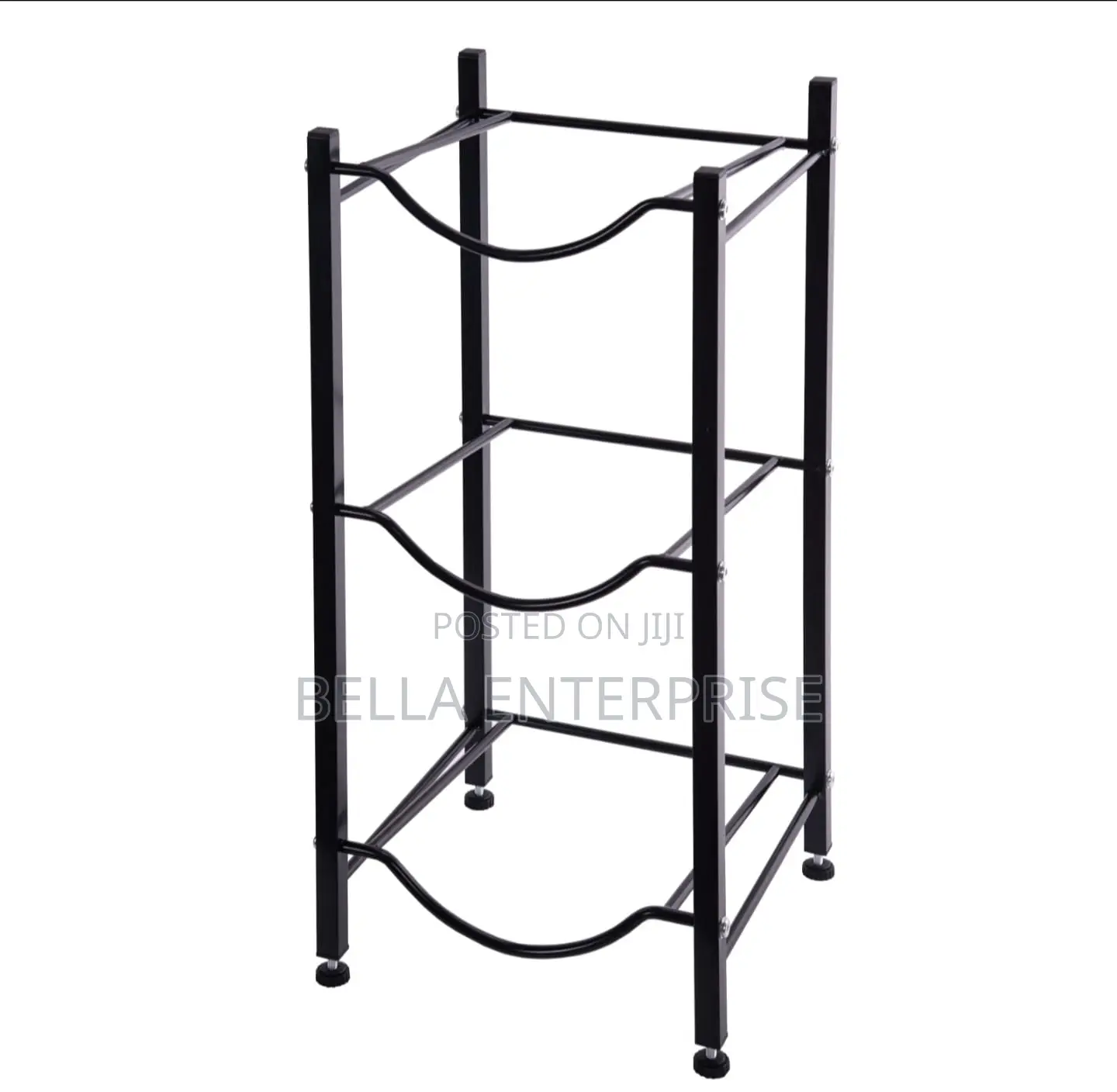 3 Tier Heavy Duty Water Bottle Rack High Quality Carbon Steel