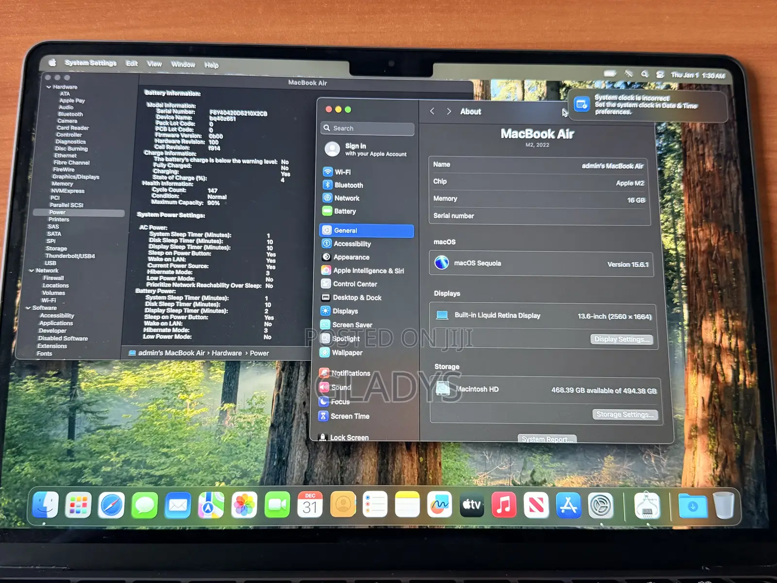 Laptop Apple MacBook Air 2022 M2 16GB Apple M2 SSD 512GB