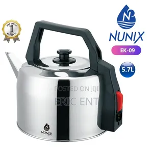 Nunix 5.7ltrs Stainless Steel Electric Kettle