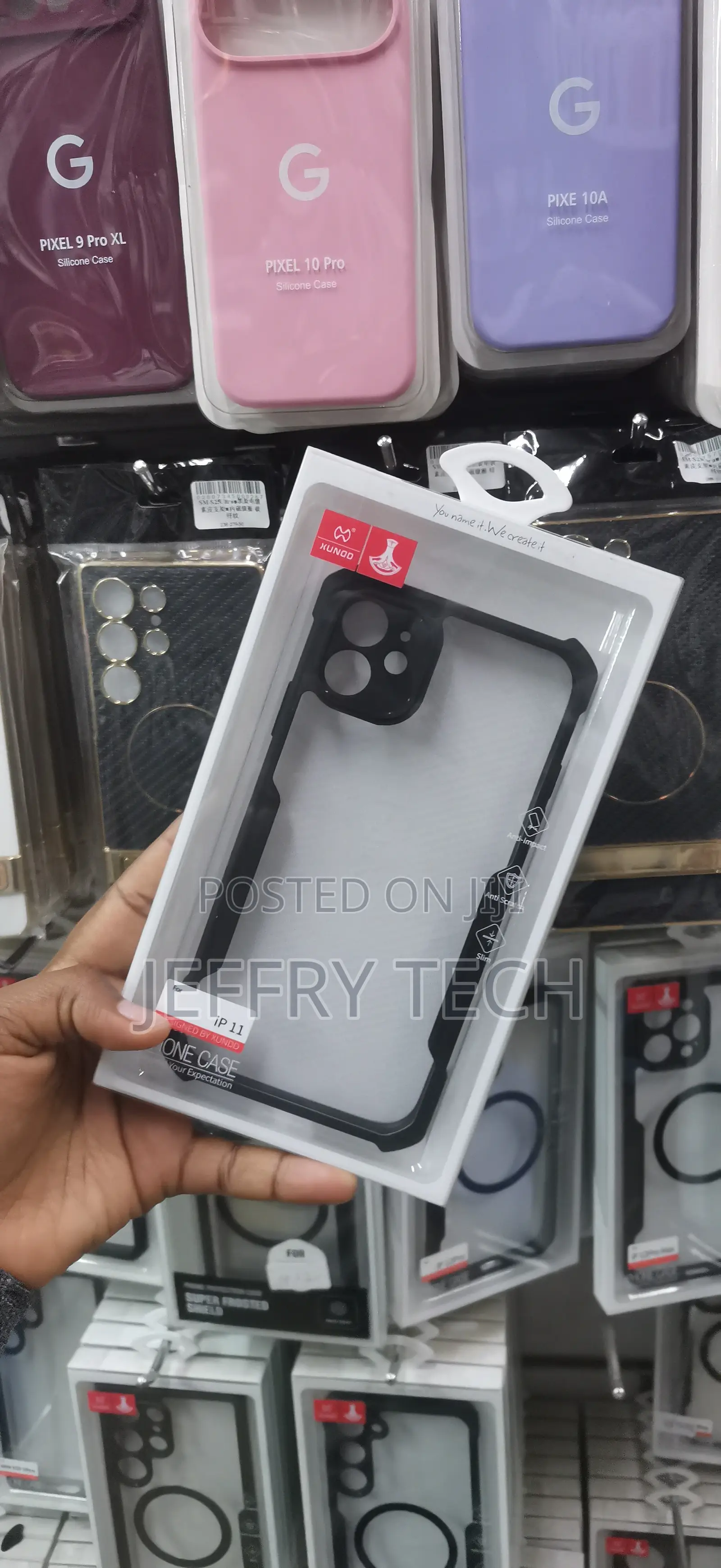 iPhone 11clear Acrylic Backplate to Showcase Original Design Case