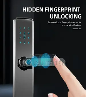 Handle Smart Lock Electronic Biometric