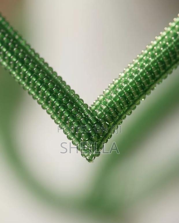 African Beaded Earrings - thumbnail 2