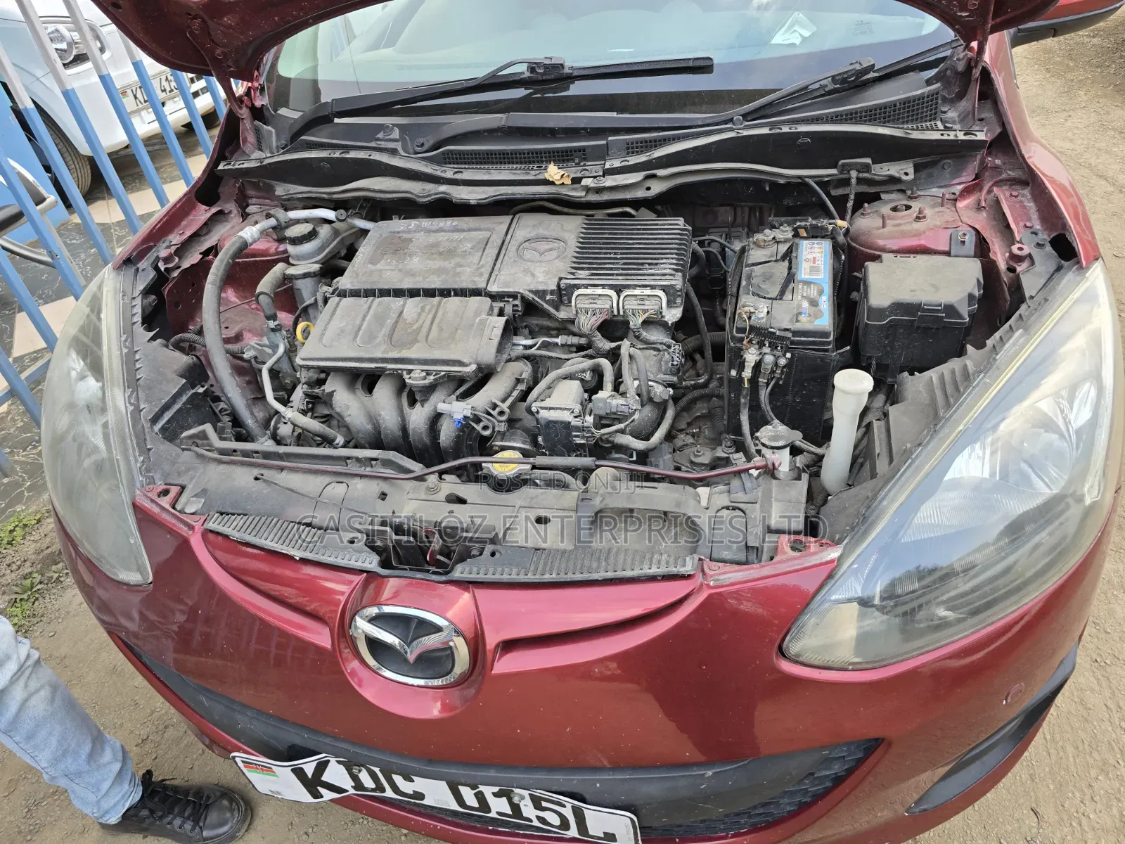 Mazda Demio 2013 Red