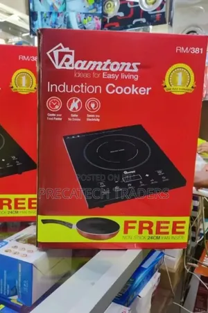 Ramtons RM/381 Induction Cooker With Free 24cm Pan