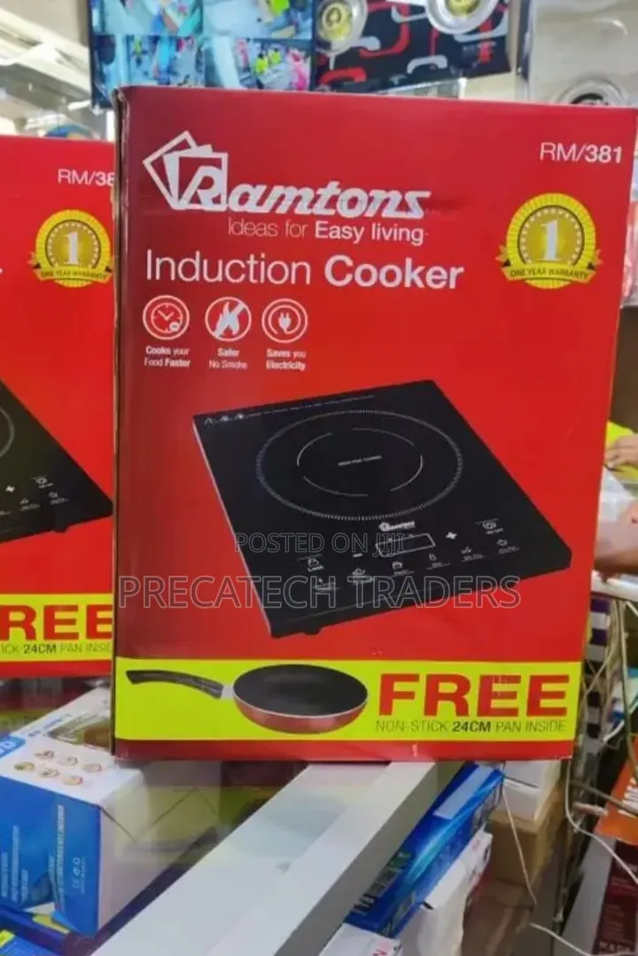 Ramtons RM/381 Induction Cooker With Free 24cm Pan