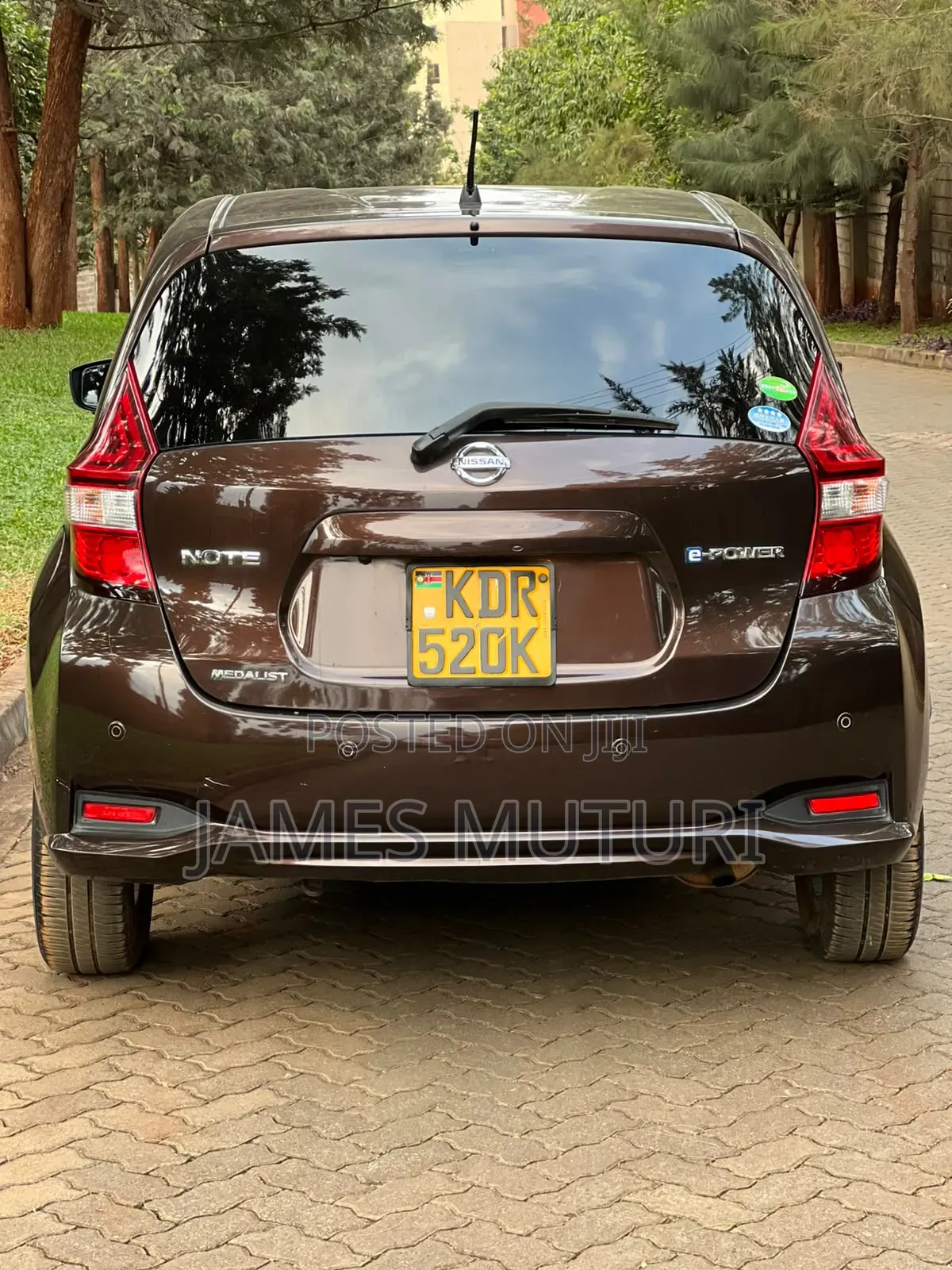 Nissan Note 2017 Brown