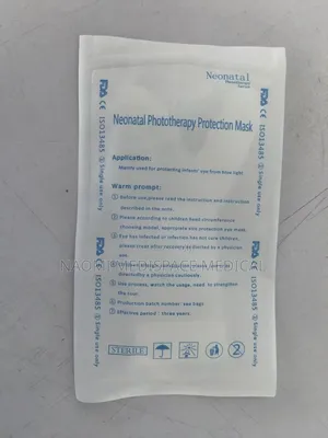 Neonatal Phototherapy Protection Mask