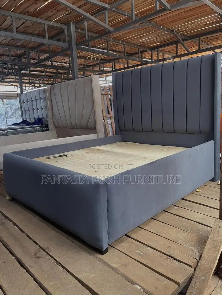 5x6 Grey Chester Bed in Nairobi: Pay on Delivery