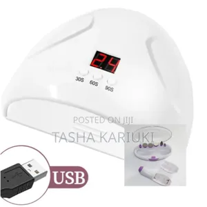 2 in 1 Led Nail Dryer and Electric Nail Kit* Has Five Head Attachments