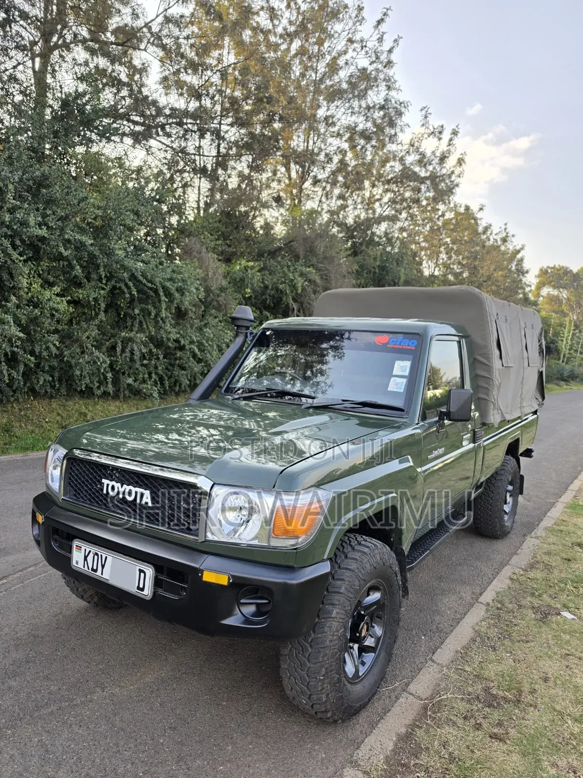 Toyota Land Cruiser 2018 Green