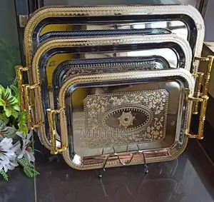 Stainless Steel Trays 3 PCS Set