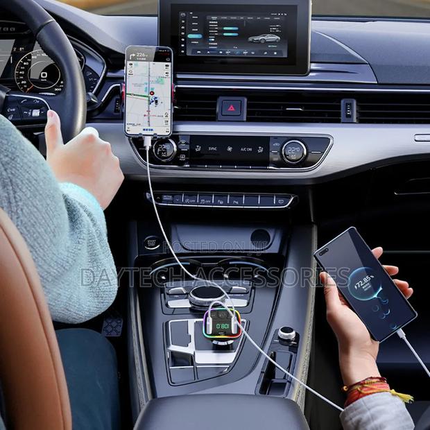 Earldom ET-M118 5-in-1 Wireless Car Modulators and FM Transmitter. - thumbnail 2