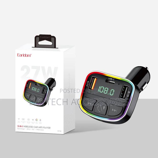 The Earldom ET-M118 Is a Multi-Functional Car Bluetooth FM Transmitter