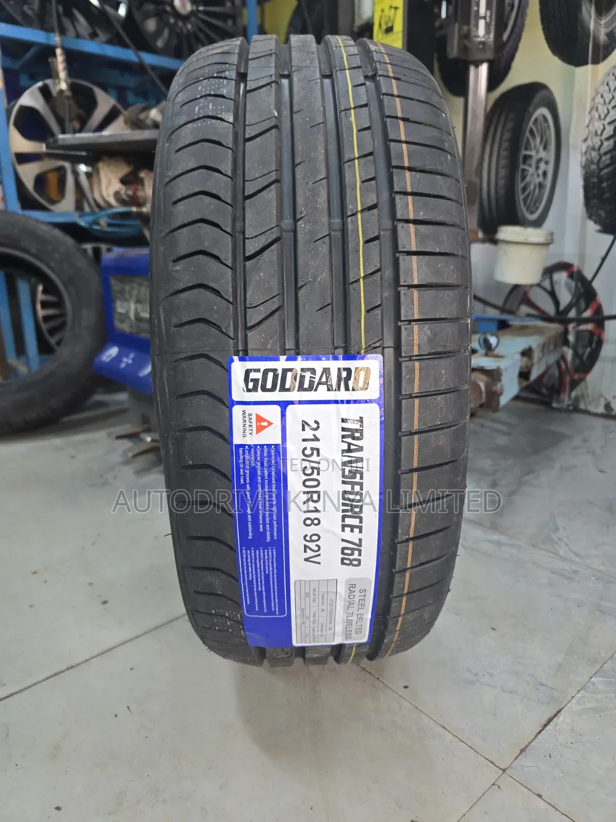 215/50r18 Goddard TransForce Tire