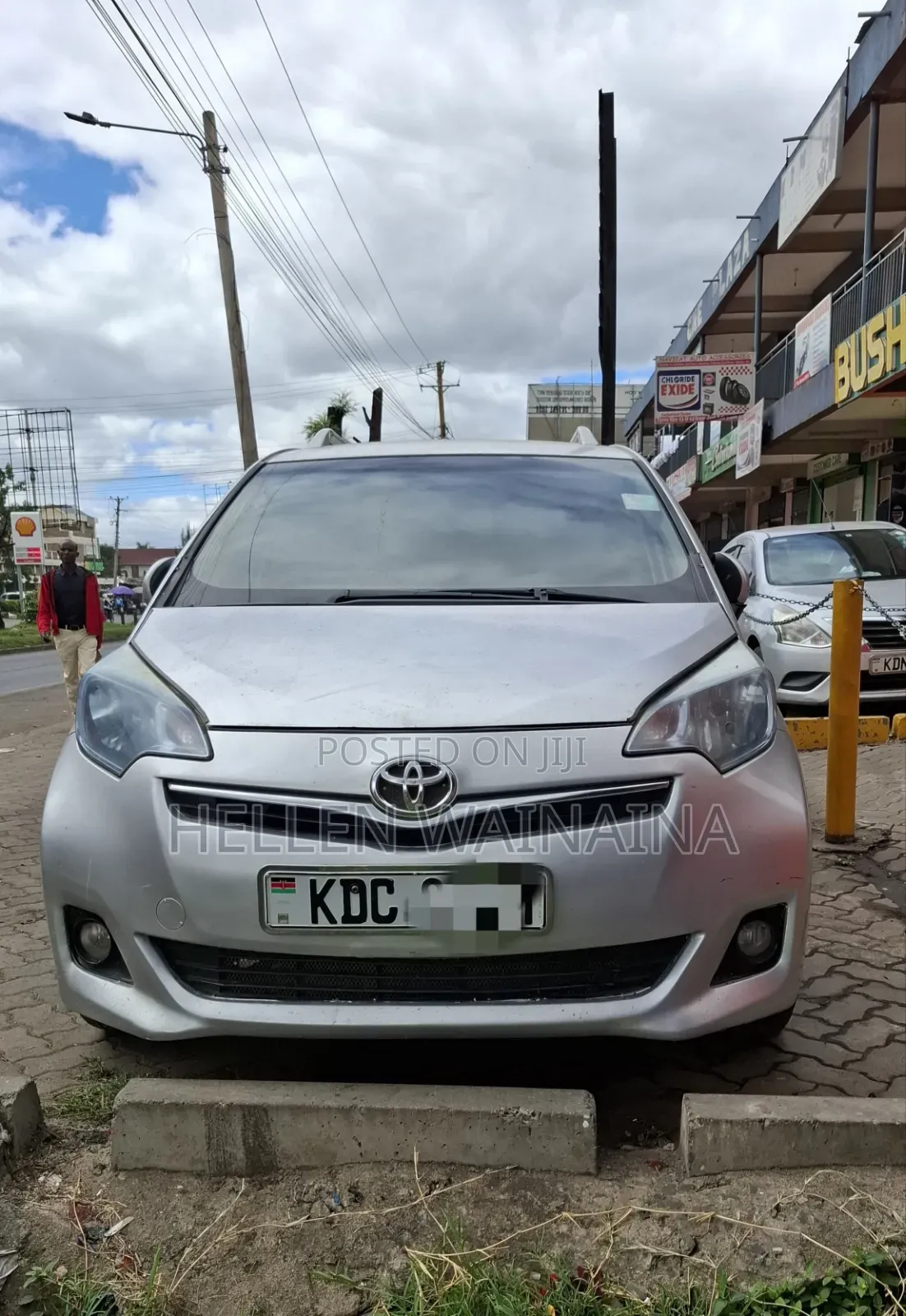 Toyota Ractis 2014 Silver
