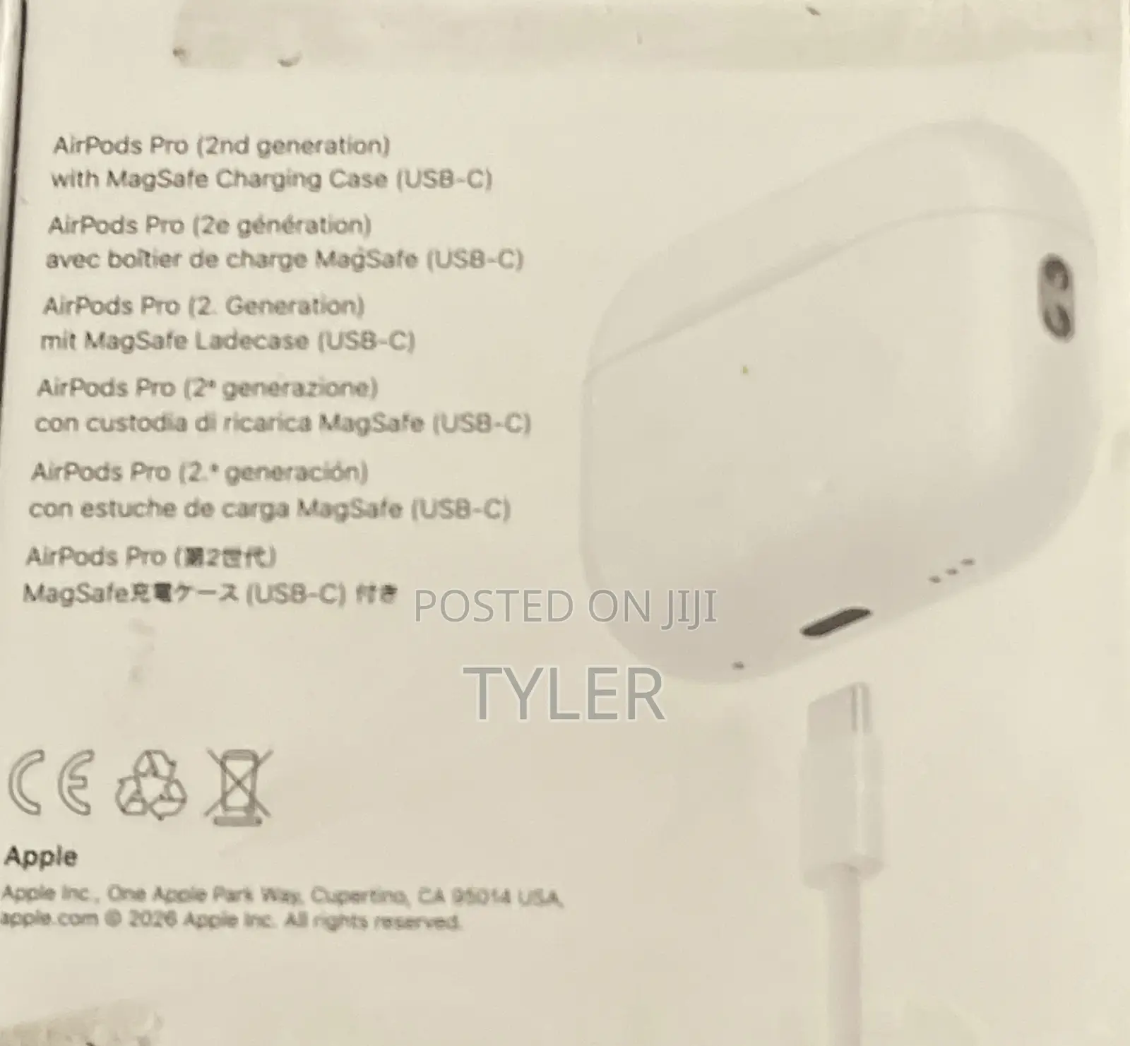 Apple AirPods Pro 2(2nd Generation)
