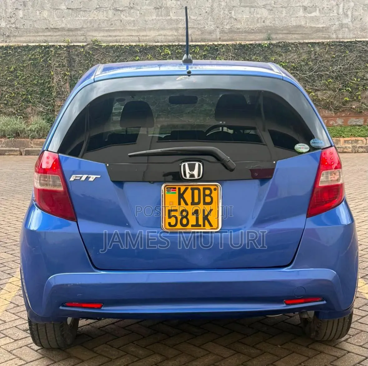 Honda Fit 2013 Blue