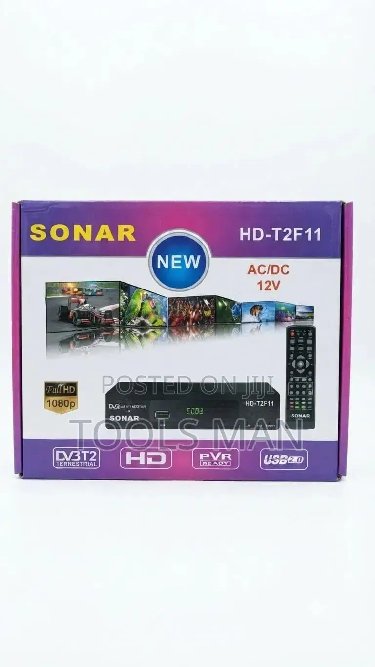 Decoder Sonar HD-T2F11 Full HD 1080p.