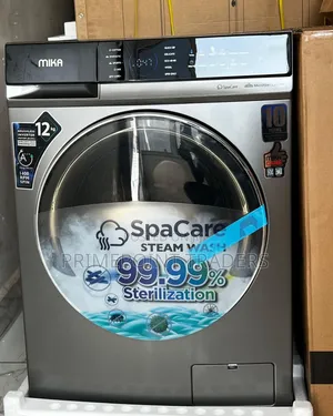 Mika Washing Machine 8kg Wash and Spin Front Load Smart Washing Meets