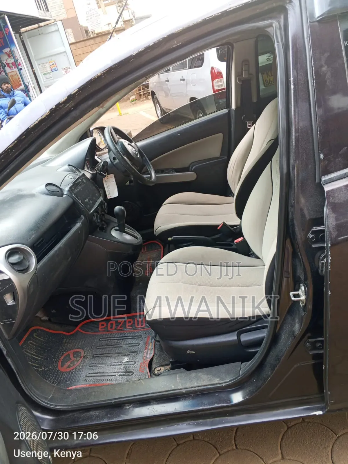 Mazda Demio 2012 Maroon