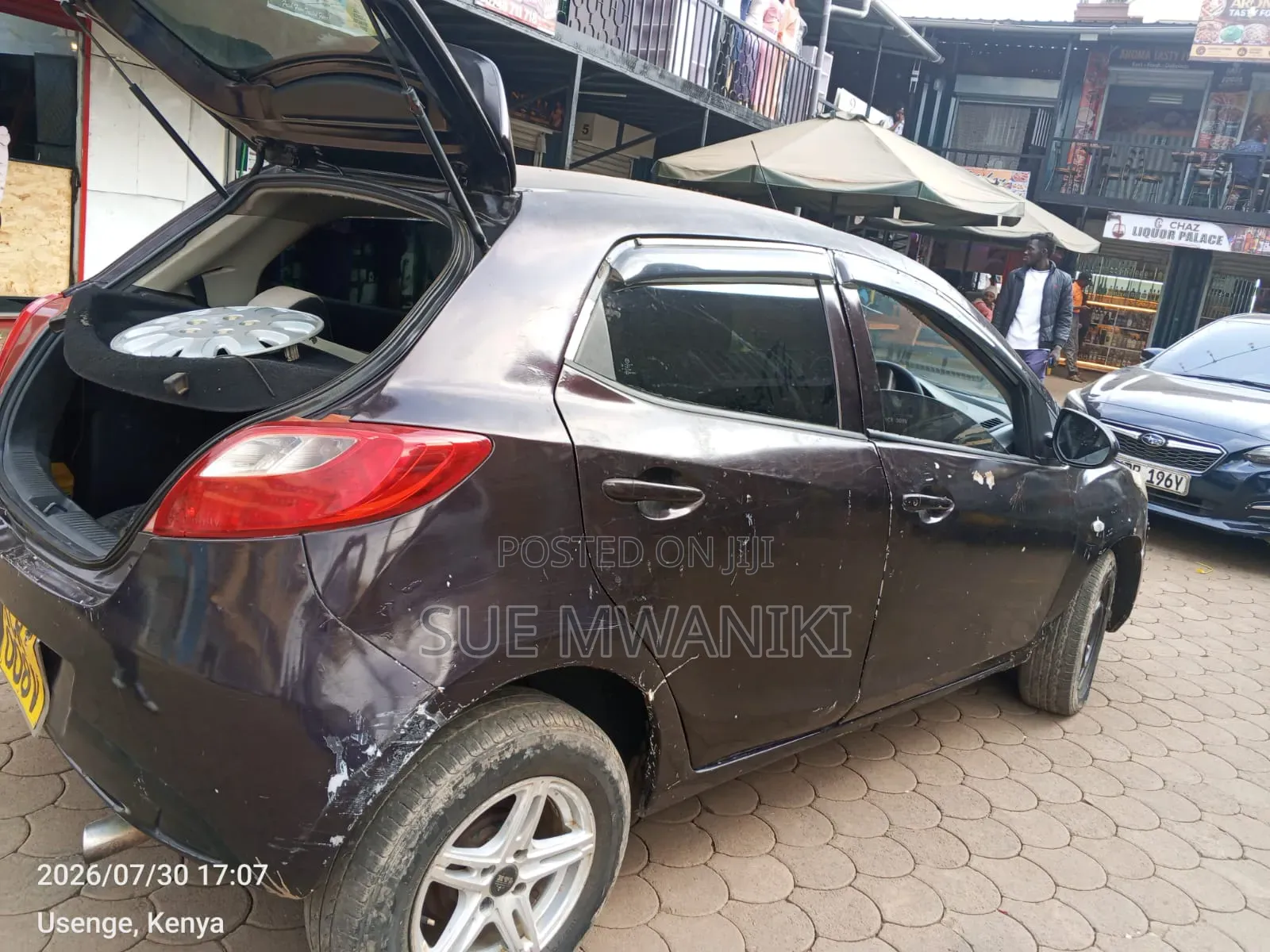 Mazda Demio 2012 Maroon