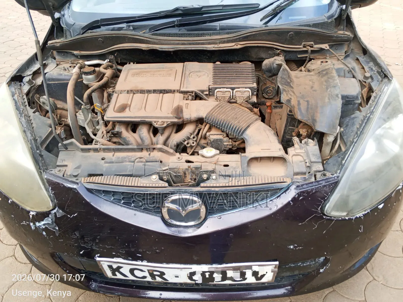 Mazda Demio 2012 Maroon