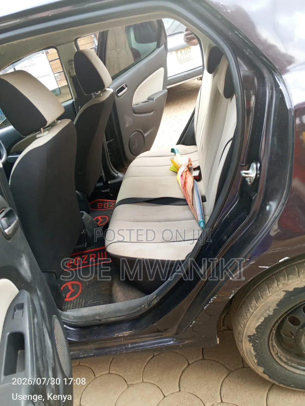 Mazda Demio 2012 Maroon