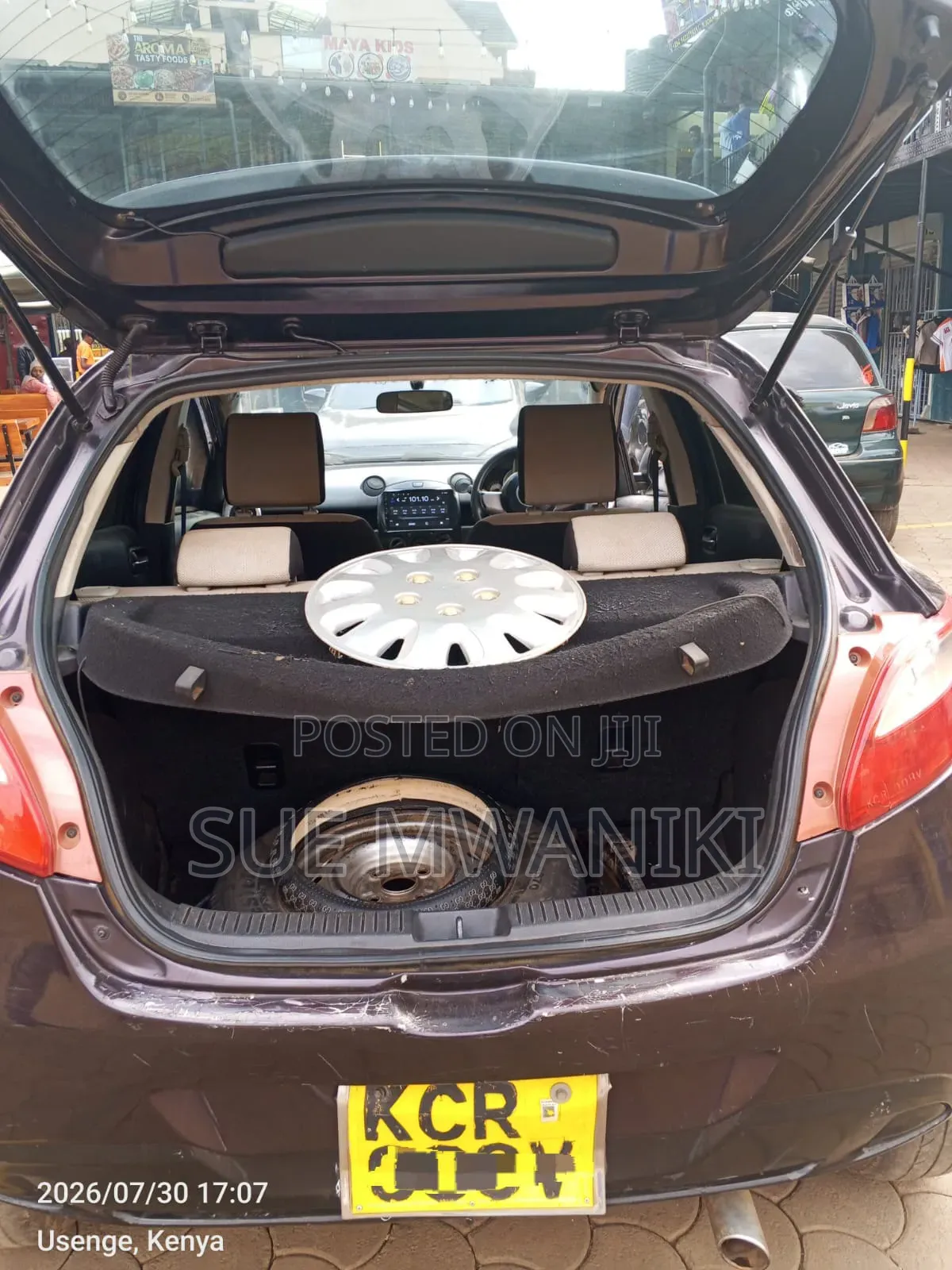 Mazda Demio 2012 Maroon