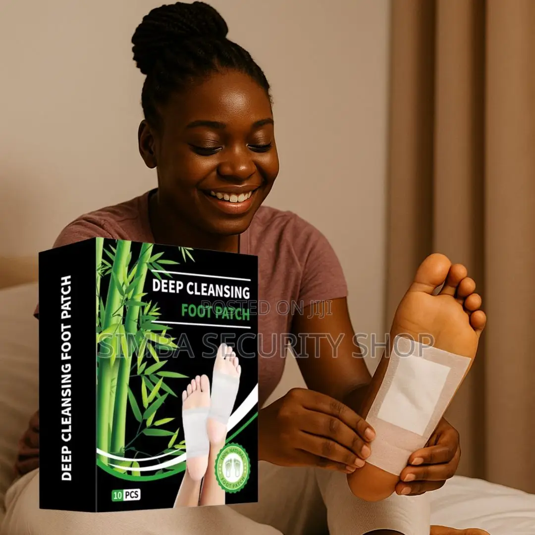 Deep Cleansing Detox Foot Patch Herbal Pads 10 PCS Wood Bamboo Relax