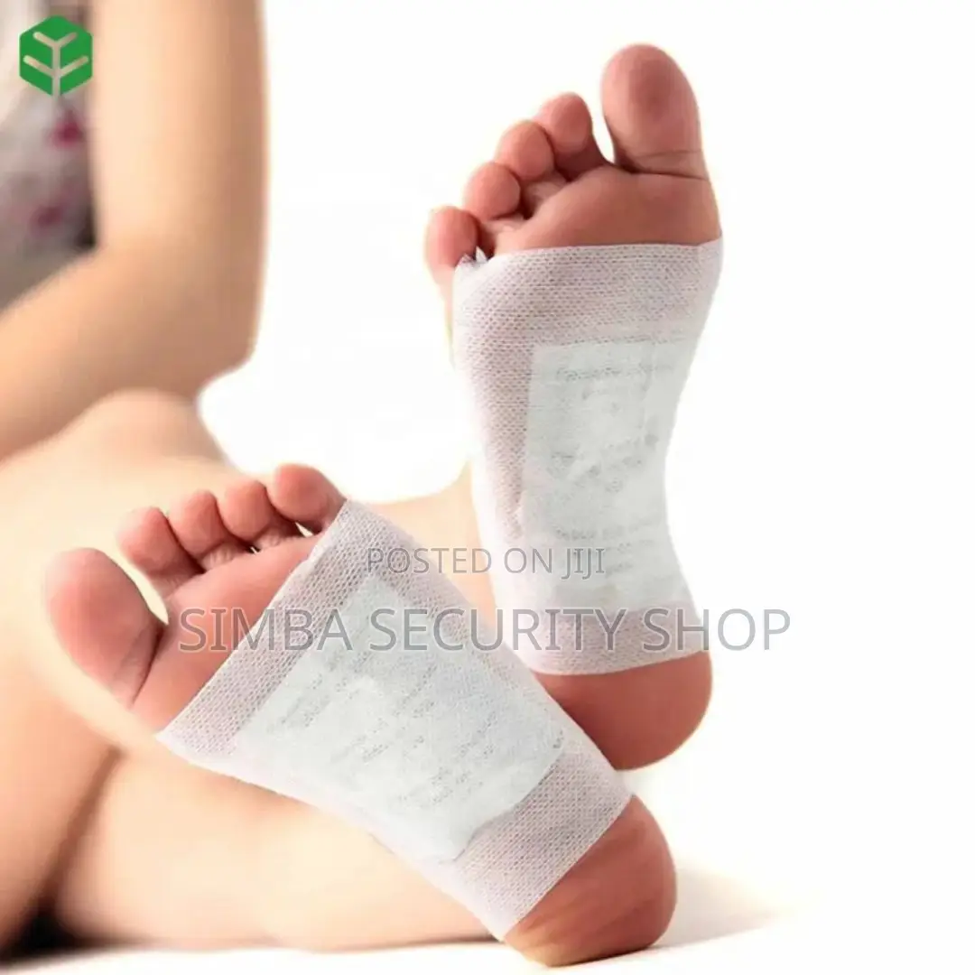 Deep Cleansing Detox Foot Patch Herbal Pads 10 PCS Wood Bamboo Relax