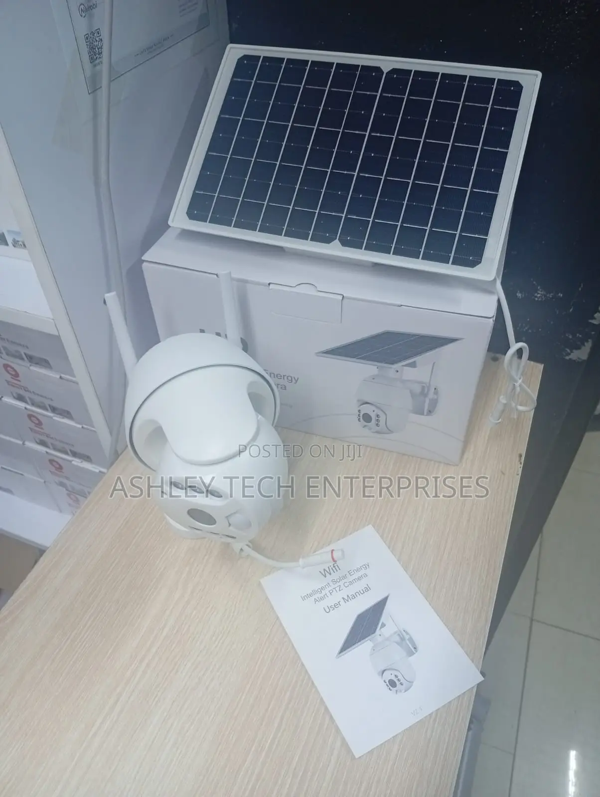MaxProtect Ubox Single Lens Solar Camera – Solar Security System