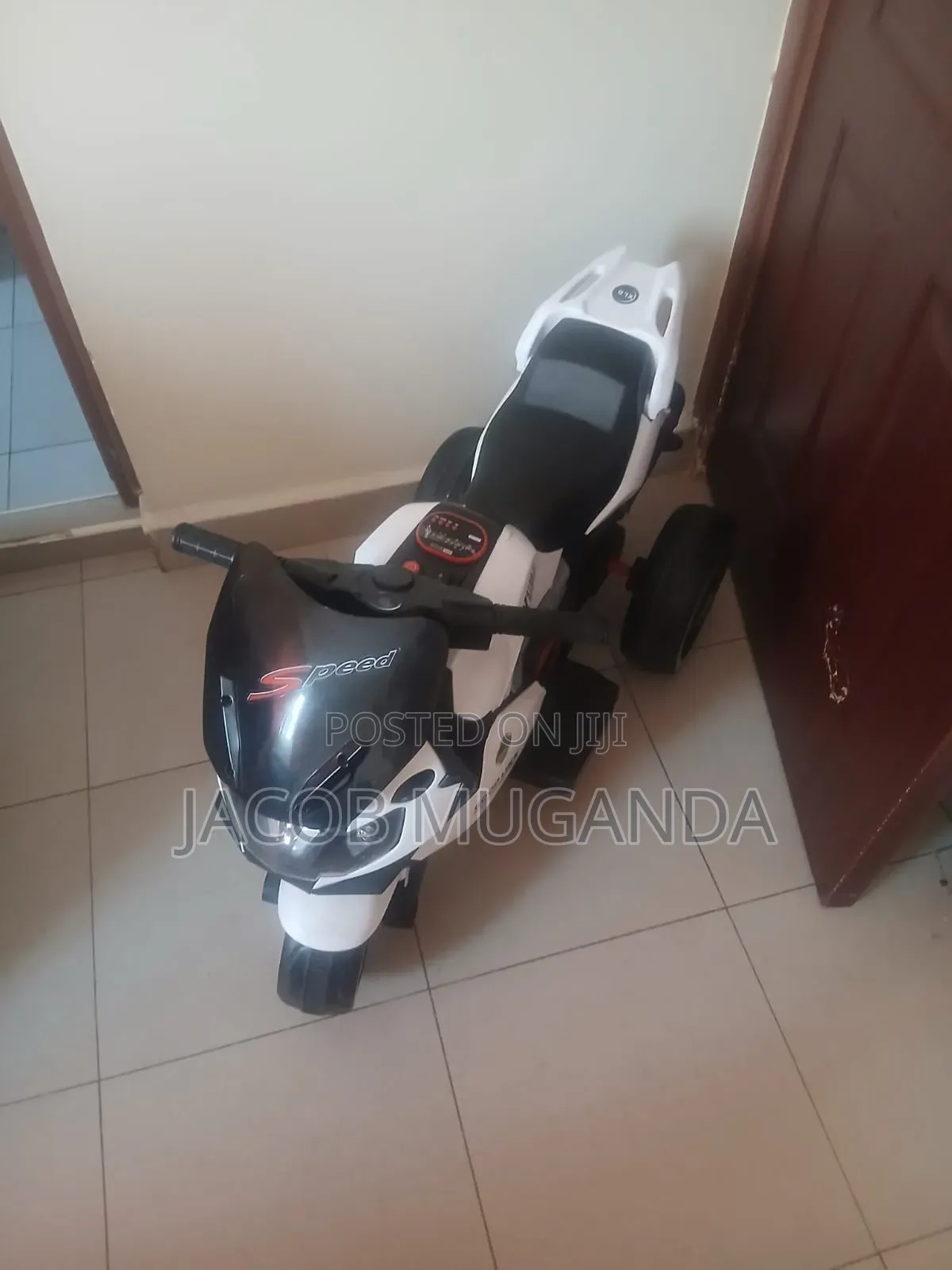 Kids' Electric Racing Motorcycle